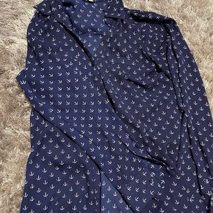 Express Size Small Like new , never worn , Polyester light blouse / top